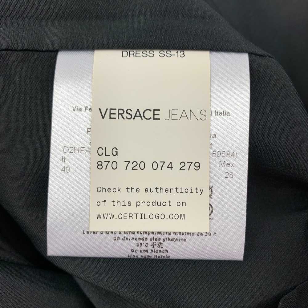 Versace Jeans Couture VERSACE JEANS Black Cotton … - image 4