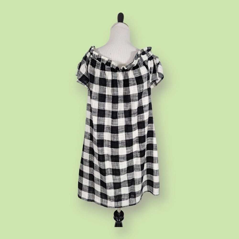 Corey Lynn Calter Anthropologie Gingham Linen Ble… - image 2