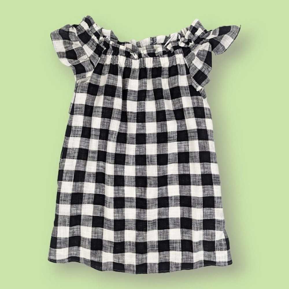 Corey Lynn Calter Anthropologie Gingham Linen Ble… - image 3