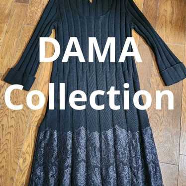 Dama Collection Lace Knit Dress - image 1