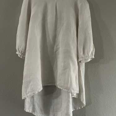 Bryn walker lagenlook linen dress