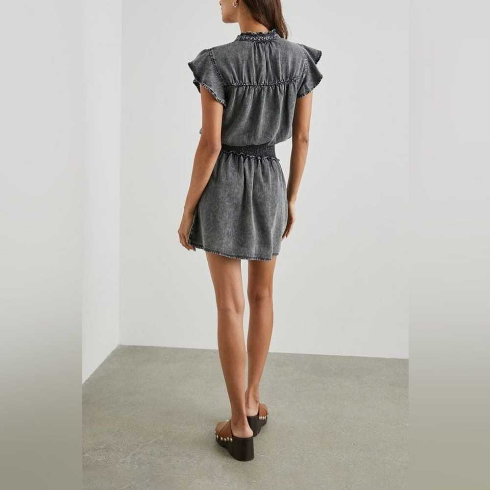 Rails Amina Dress Black Acid Wash size large - image 2