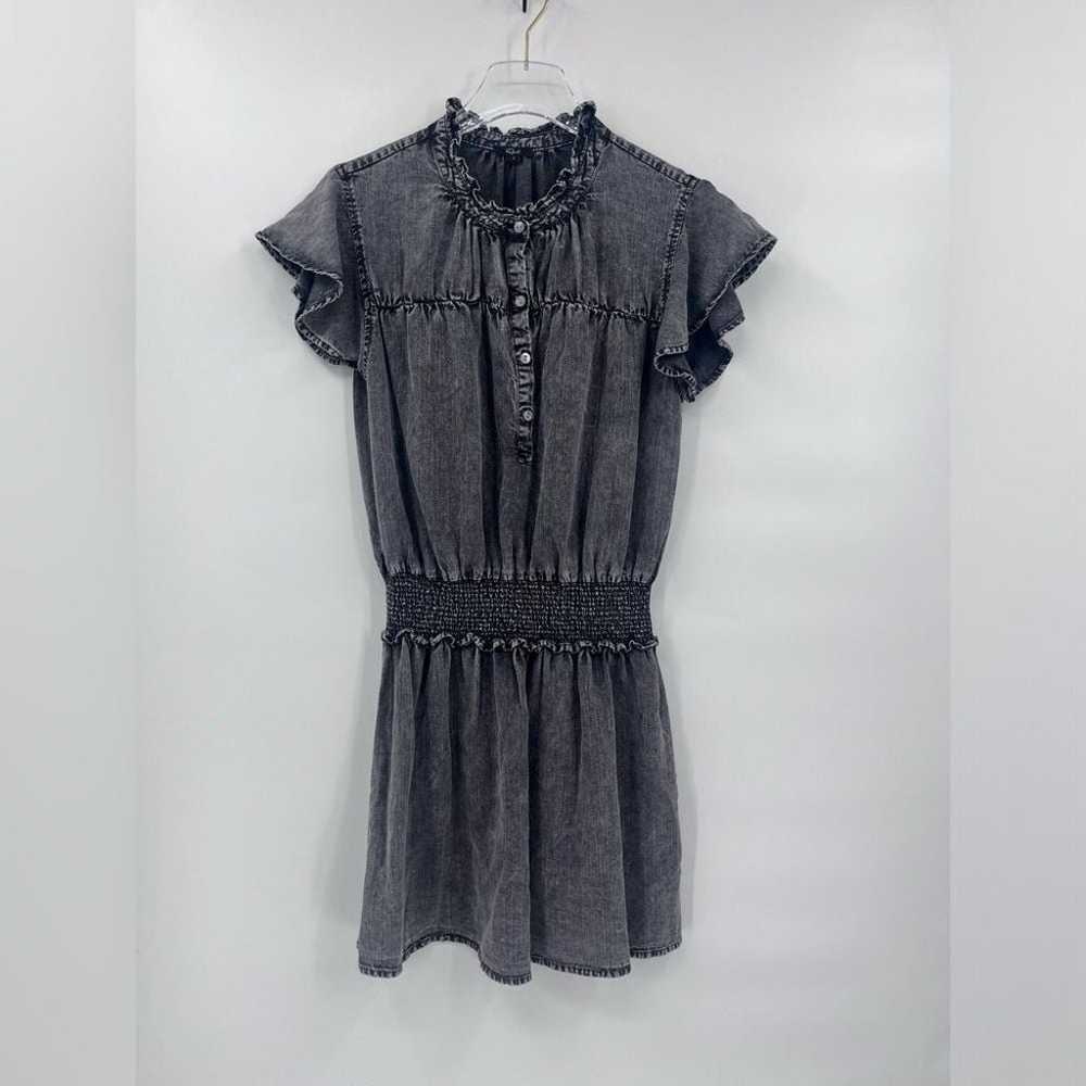 Rails Amina Dress Black Acid Wash size large - image 3