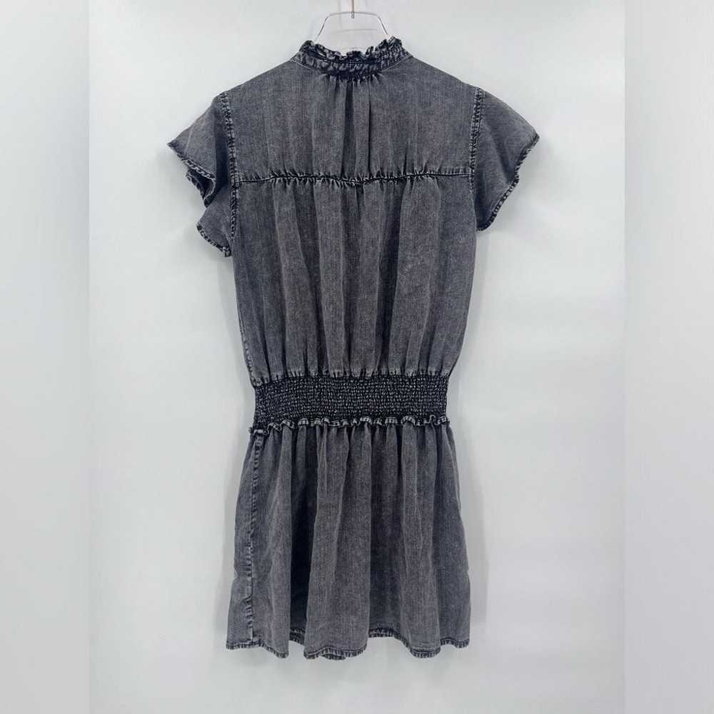 Rails Amina Dress Black Acid Wash size large - image 4