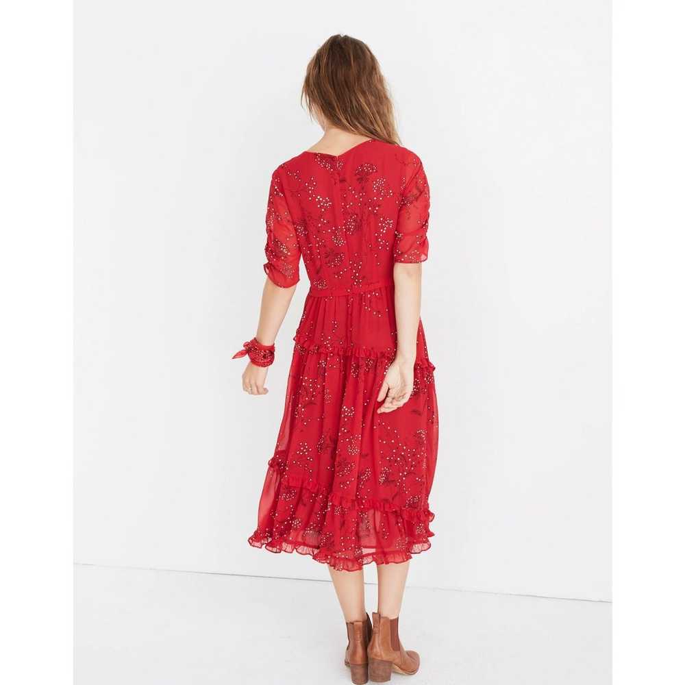 Madewell Windpoppy Ruffle Midi Dress in Windswept… - image 3