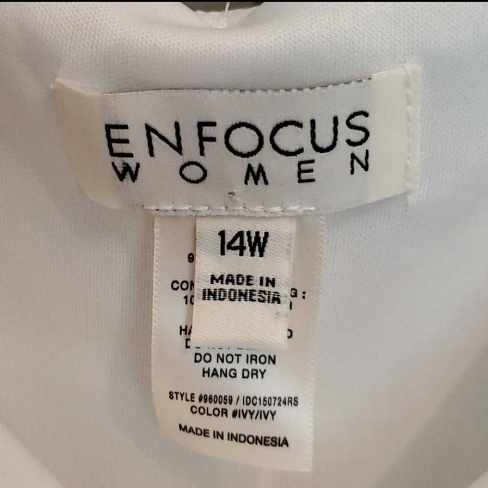 ENFOCUS WOMEN =White semi formal dress - BENEFITS… - image 3