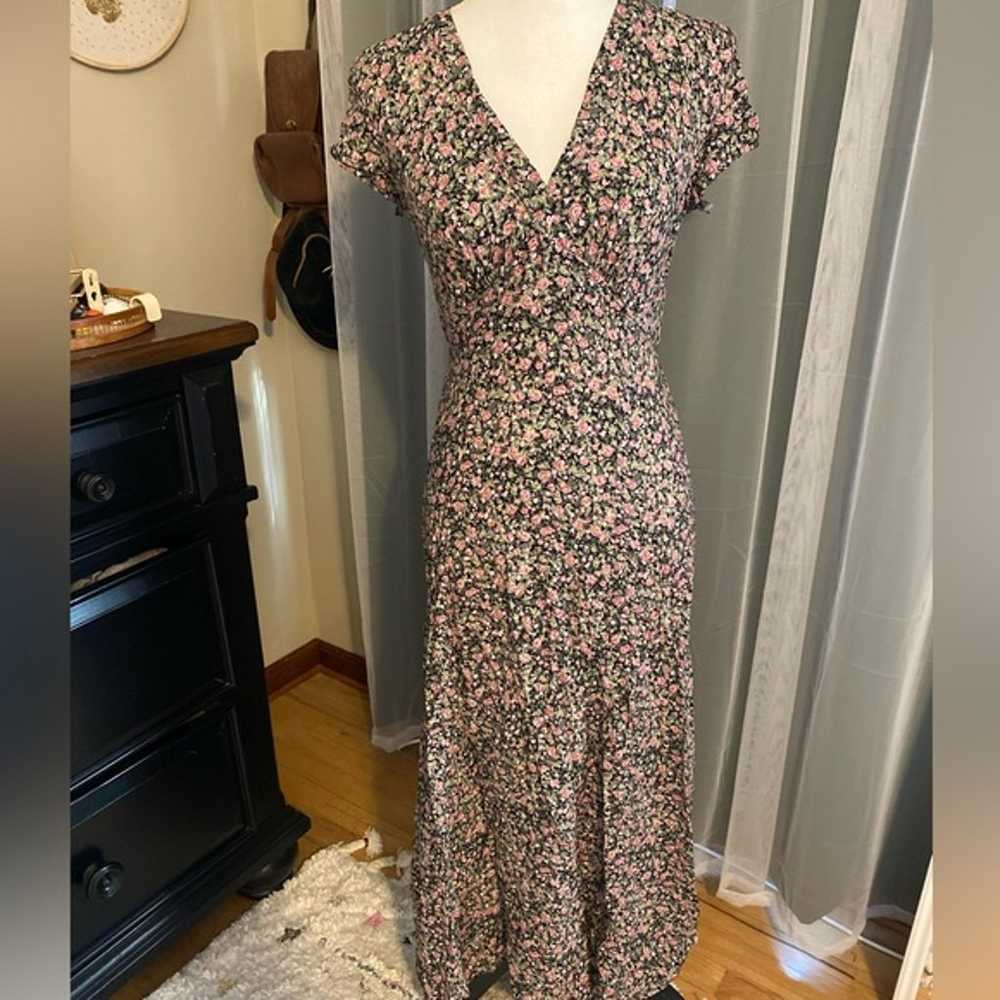 Gorgeous vintage 90’s Ditsy floral maxi dress by … - image 1