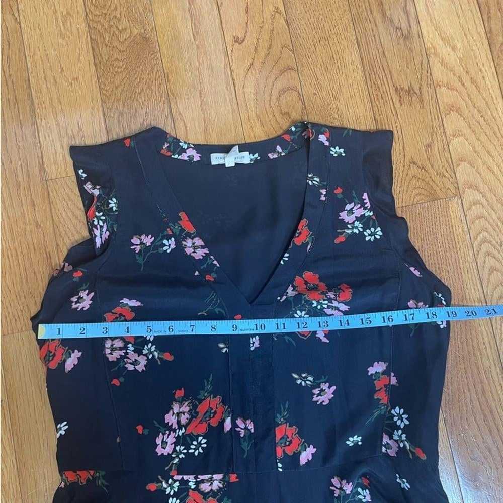 Rebecca Taylor Marguerite Sleeveless Floral-Print… - image 10