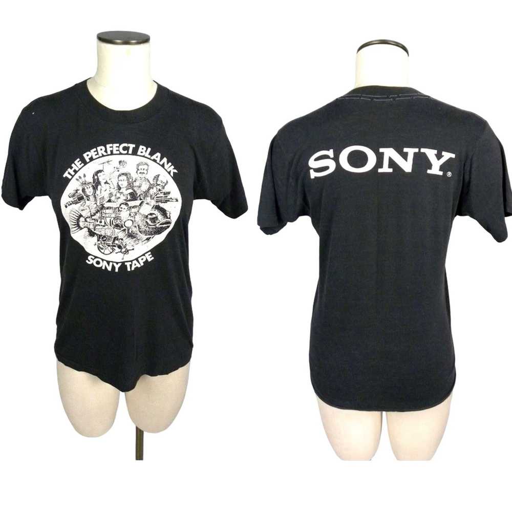 Screen Stars × Vintage 1970s Sony Video T Shirt R… - image 2