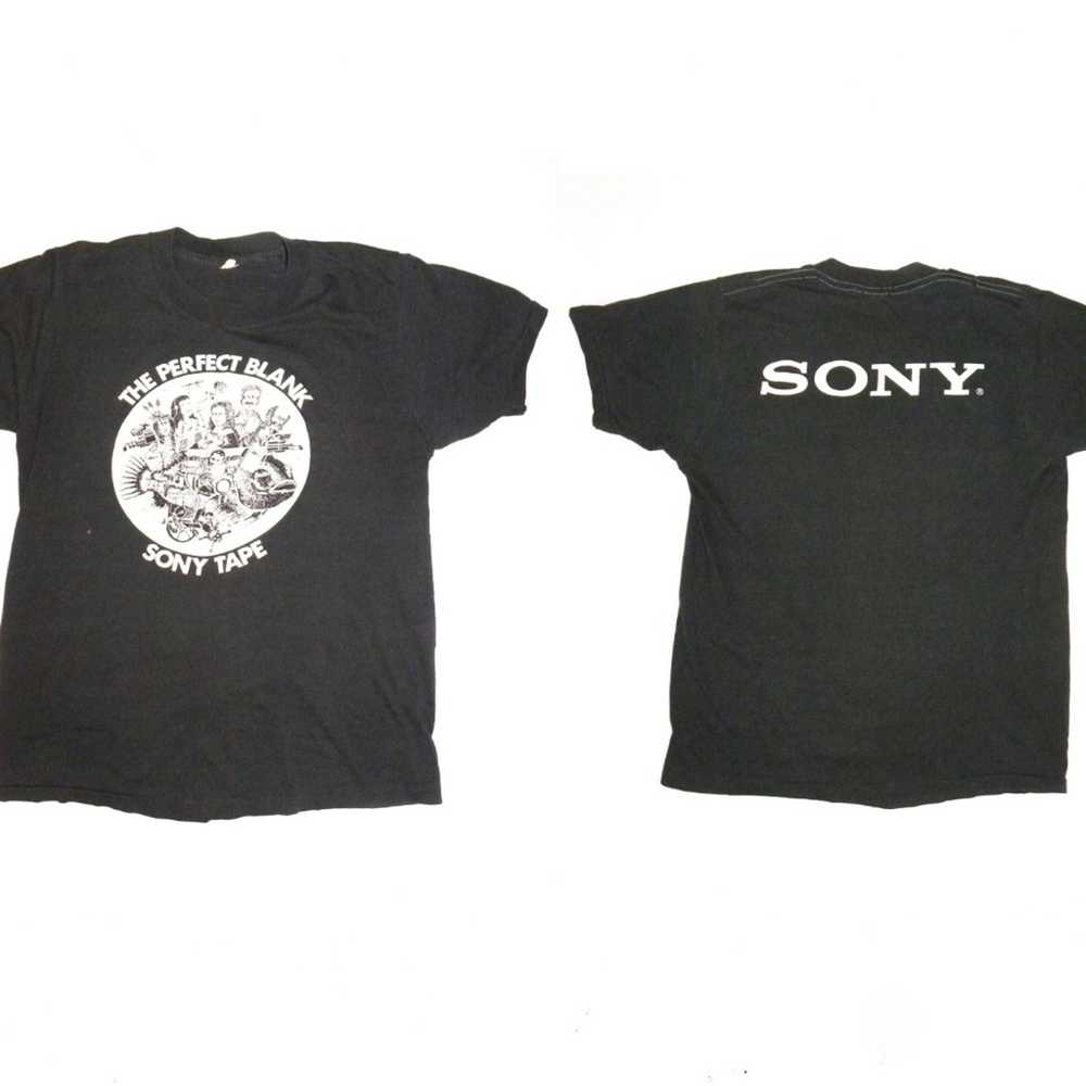 Screen Stars × Vintage 1970s Sony Video T Shirt R… - image 5