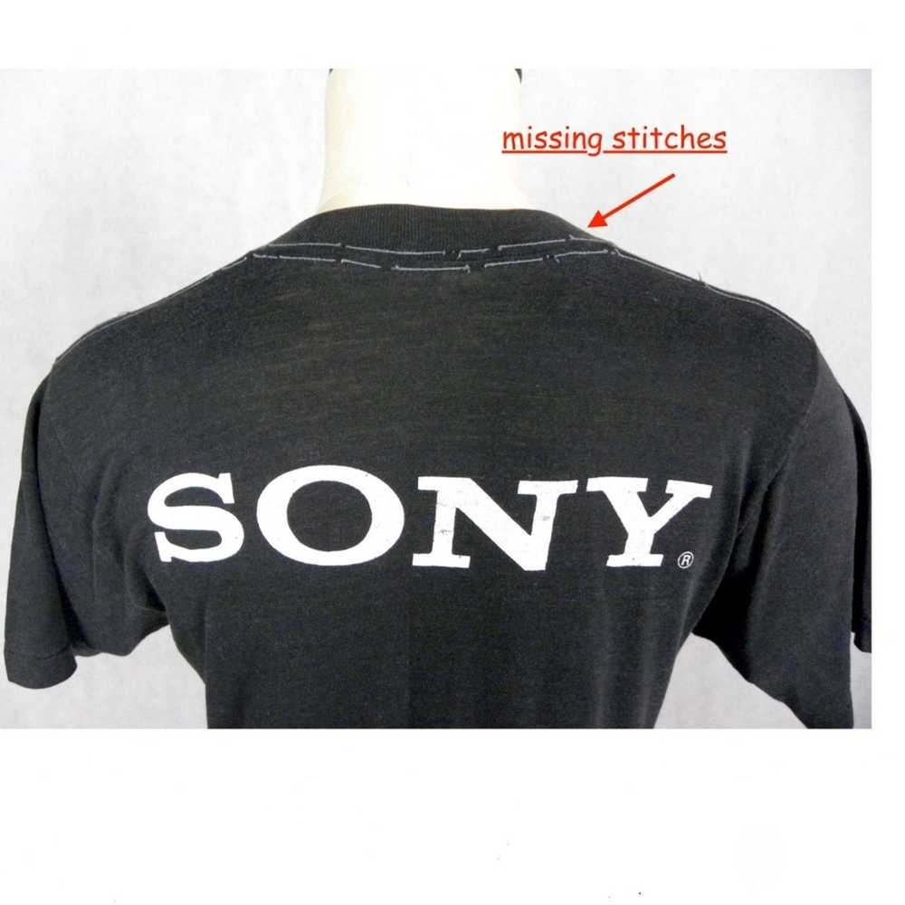 Screen Stars × Vintage 1970s Sony Video T Shirt R… - image 6