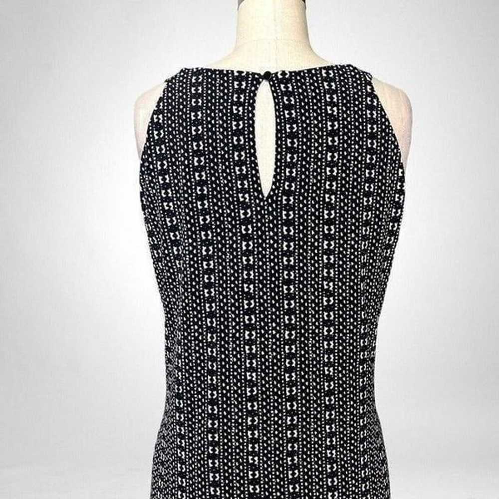 White House Black Market Crochet Neck Printed Kni… - image 7