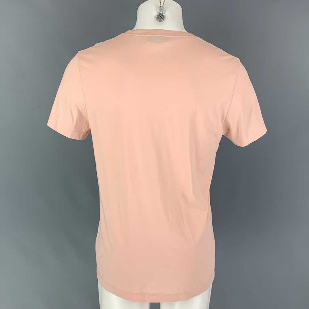 Ron Dorff Pink Graphic Cotton T-shirt - image 3