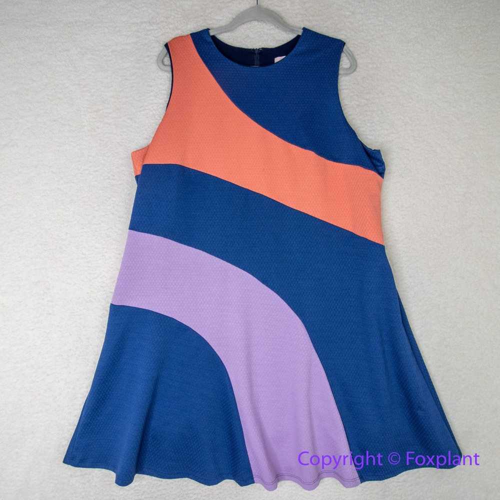 Hutch Sleeveless Color Block Dress women plus siz… - image 1