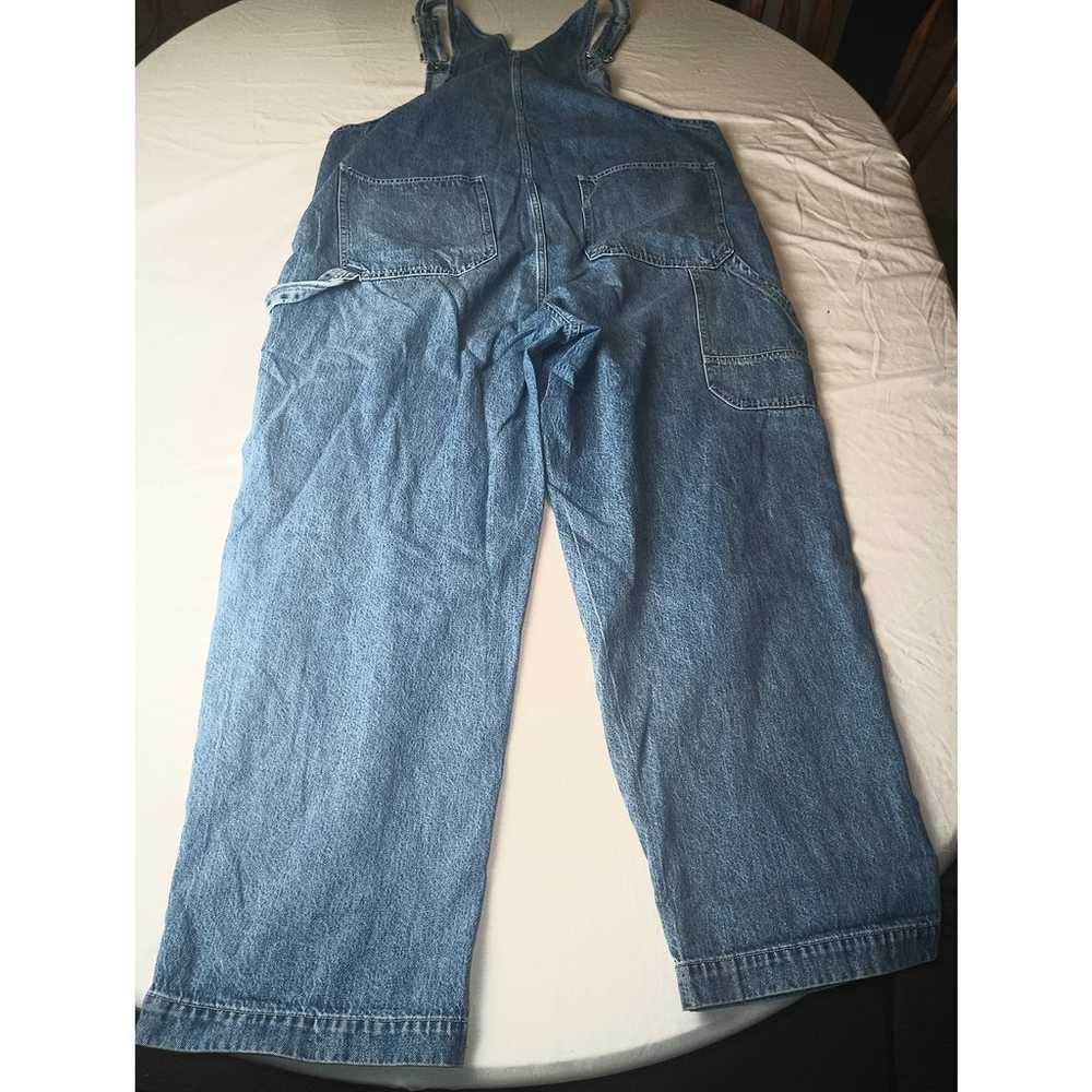 Madewell Women's XXL Blue Denim Straight Leg Over… - image 5