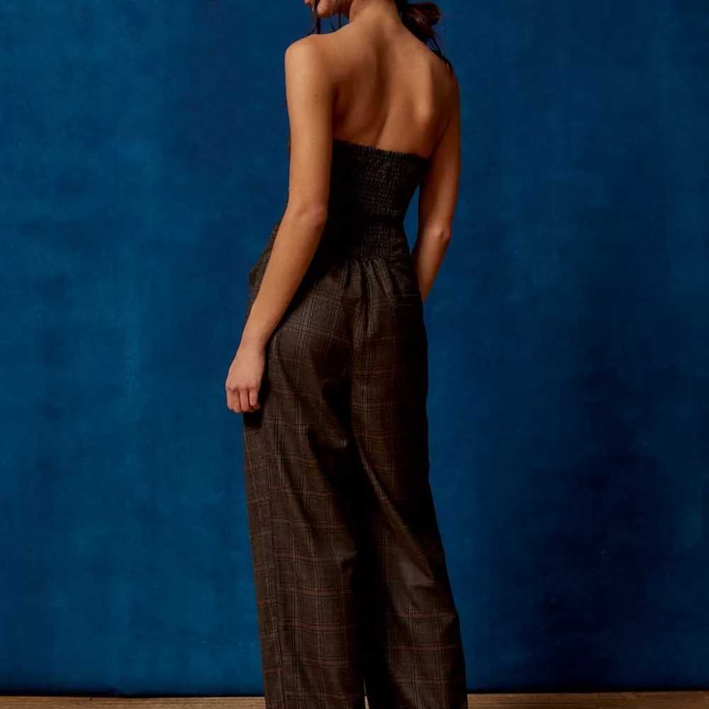 BDG Danny Strapless Plaid Jumpsuit - image 4