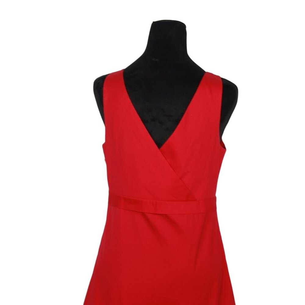 Theory Raspberry Pink Sleeveless V-Neck Dress wit… - image 8