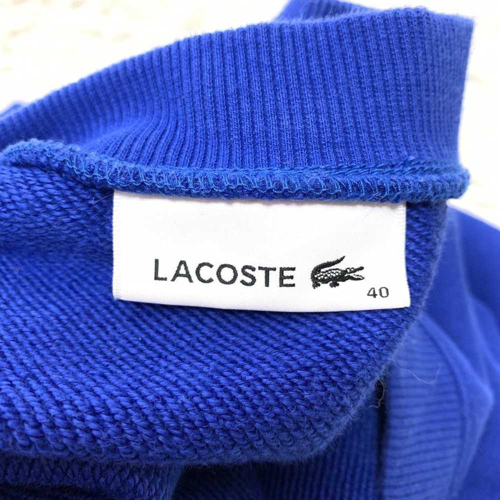 LACOSTE Sweat One-Piece Dress Blue 40 B8685 - image 6