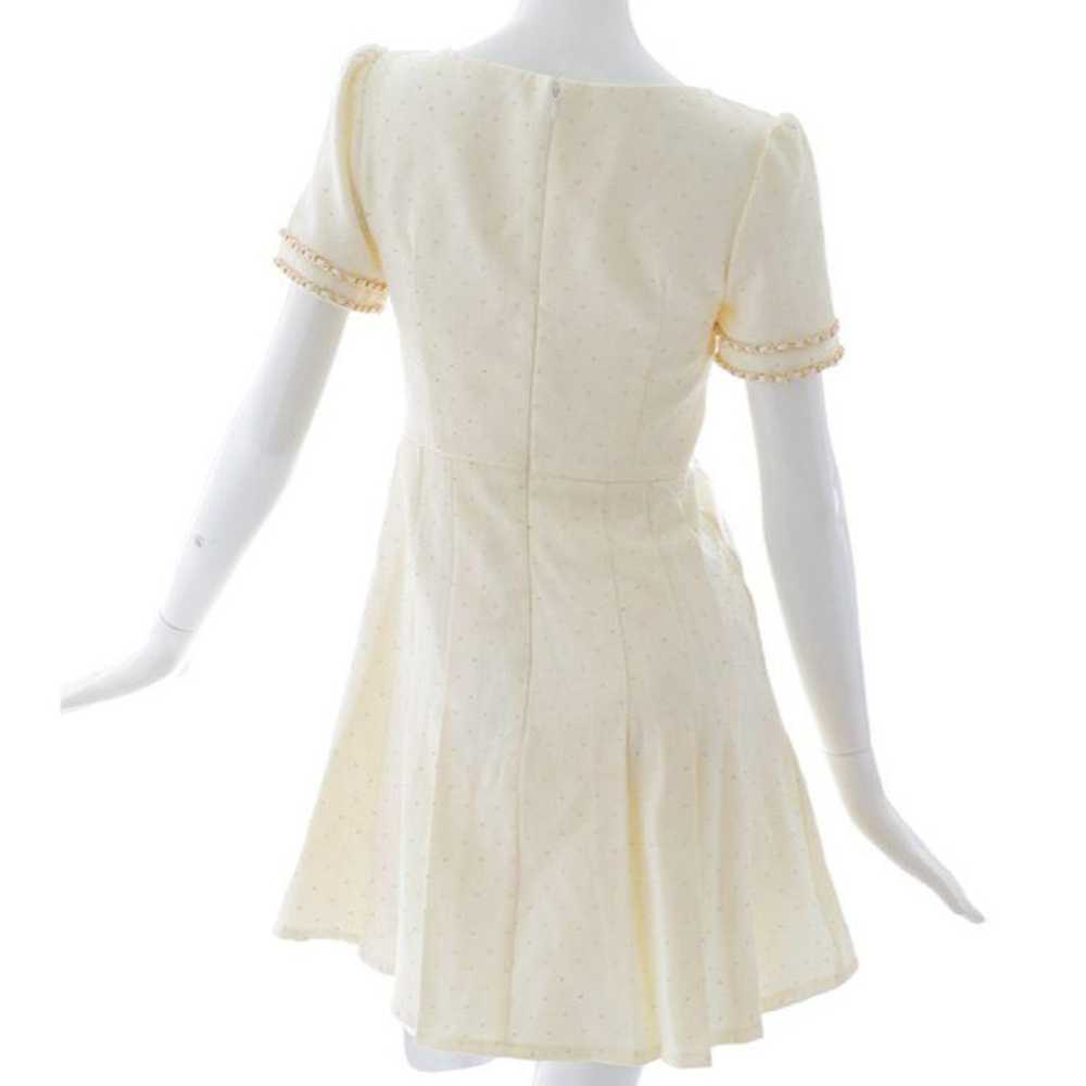 JEWELS Ivory Square Neck Dress XL - image 4