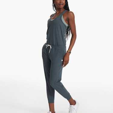 Vuori Stone Gray Lux Jumpsuit