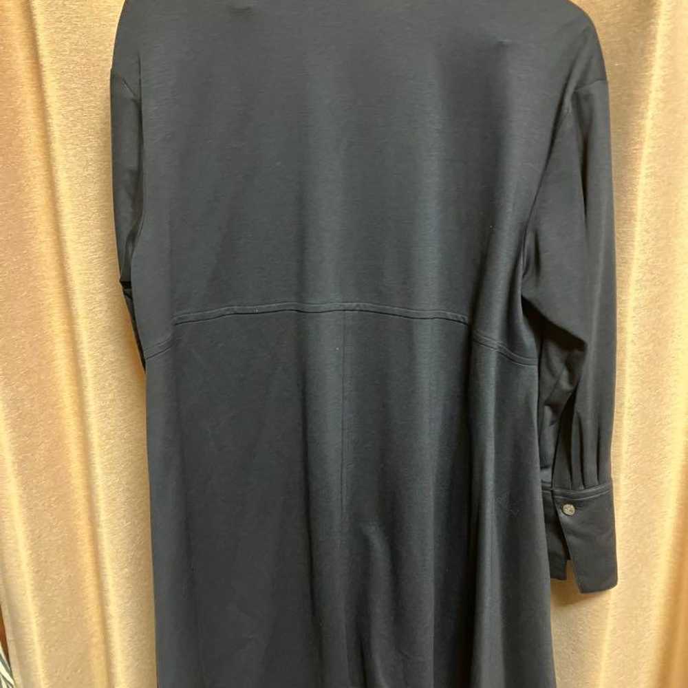 EVEX by KRIZIA Black Shirt Dress 44 - image 3