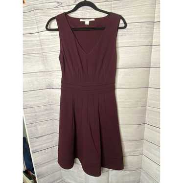 Beautiful Diane von Furstenberg plum dress w/side… - image 1