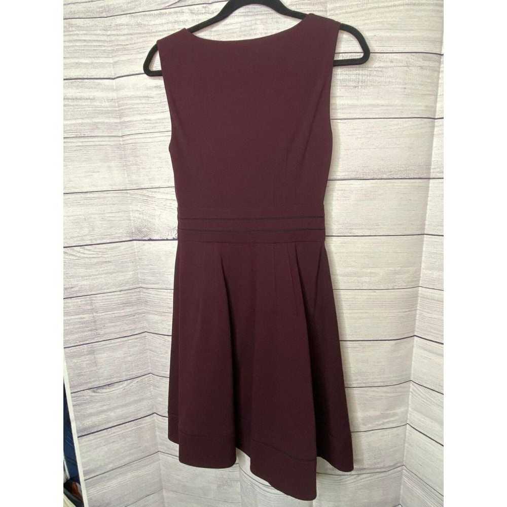 Beautiful Diane von Furstenberg plum dress w/side… - image 2