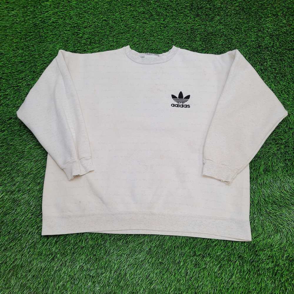 Adidas Vintage ADIDAS Trefoil Sweatshirt Womens X… - image 1