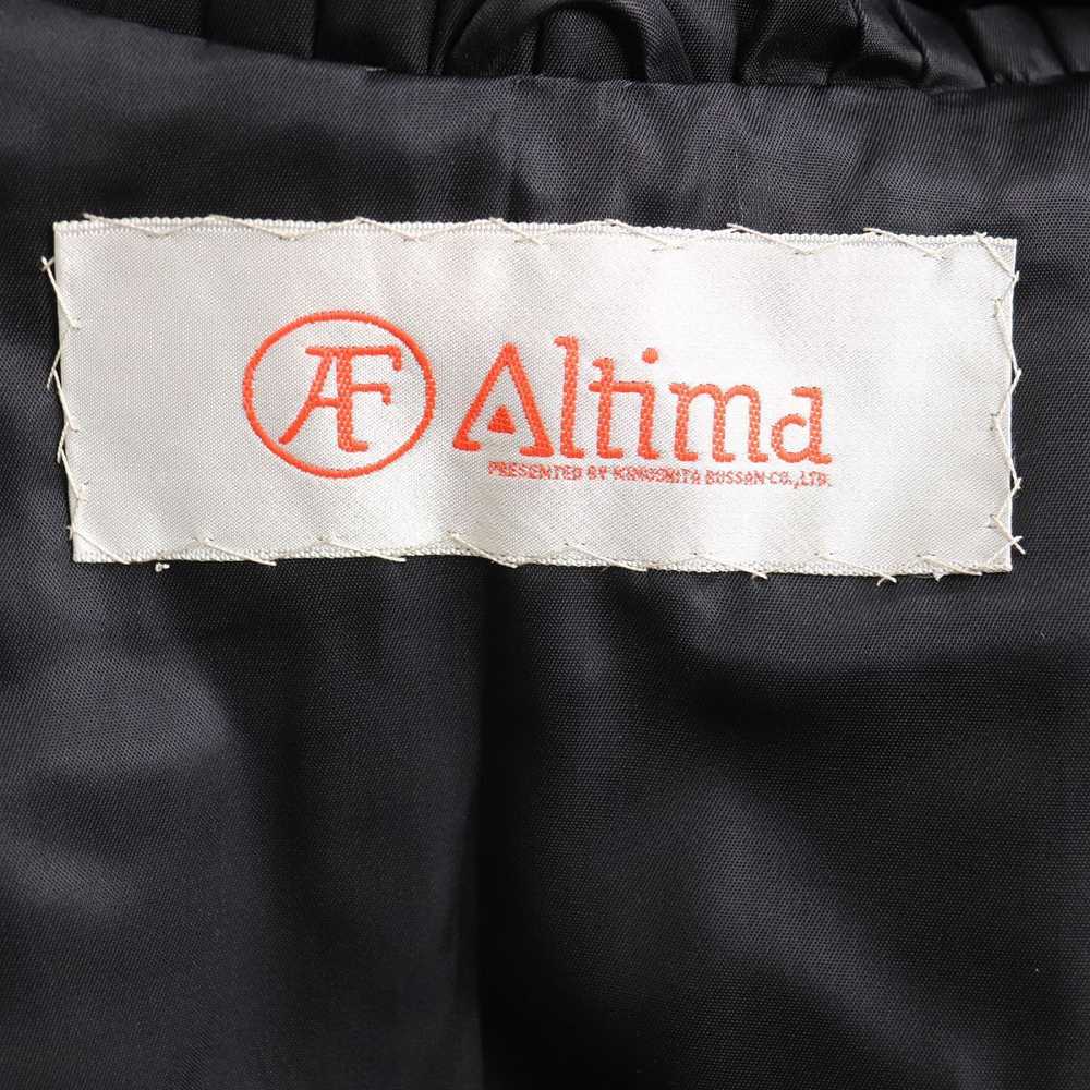 Other Other Altima Mink Real Fur Coat Dark Brown … - image 7