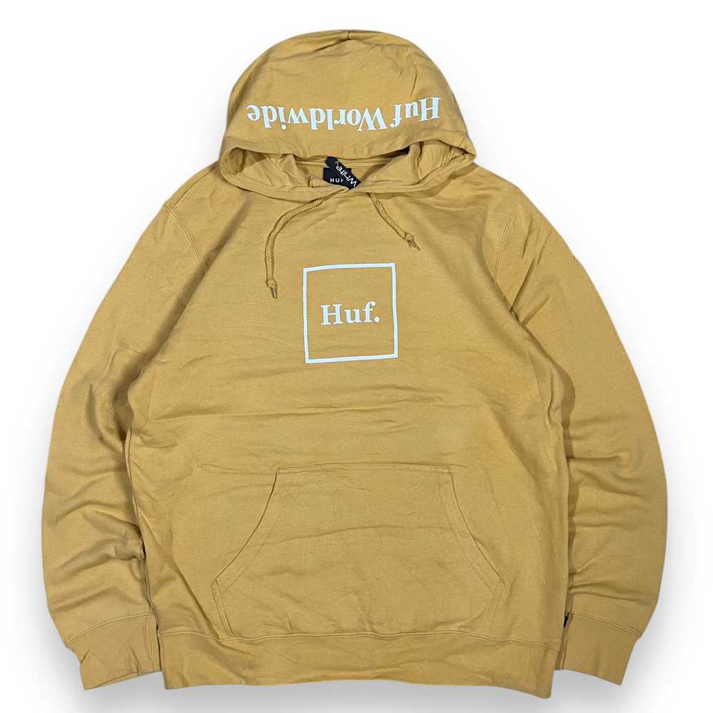 Huf × Skategang × Vintage Huf worlide pullover ho… - image 1