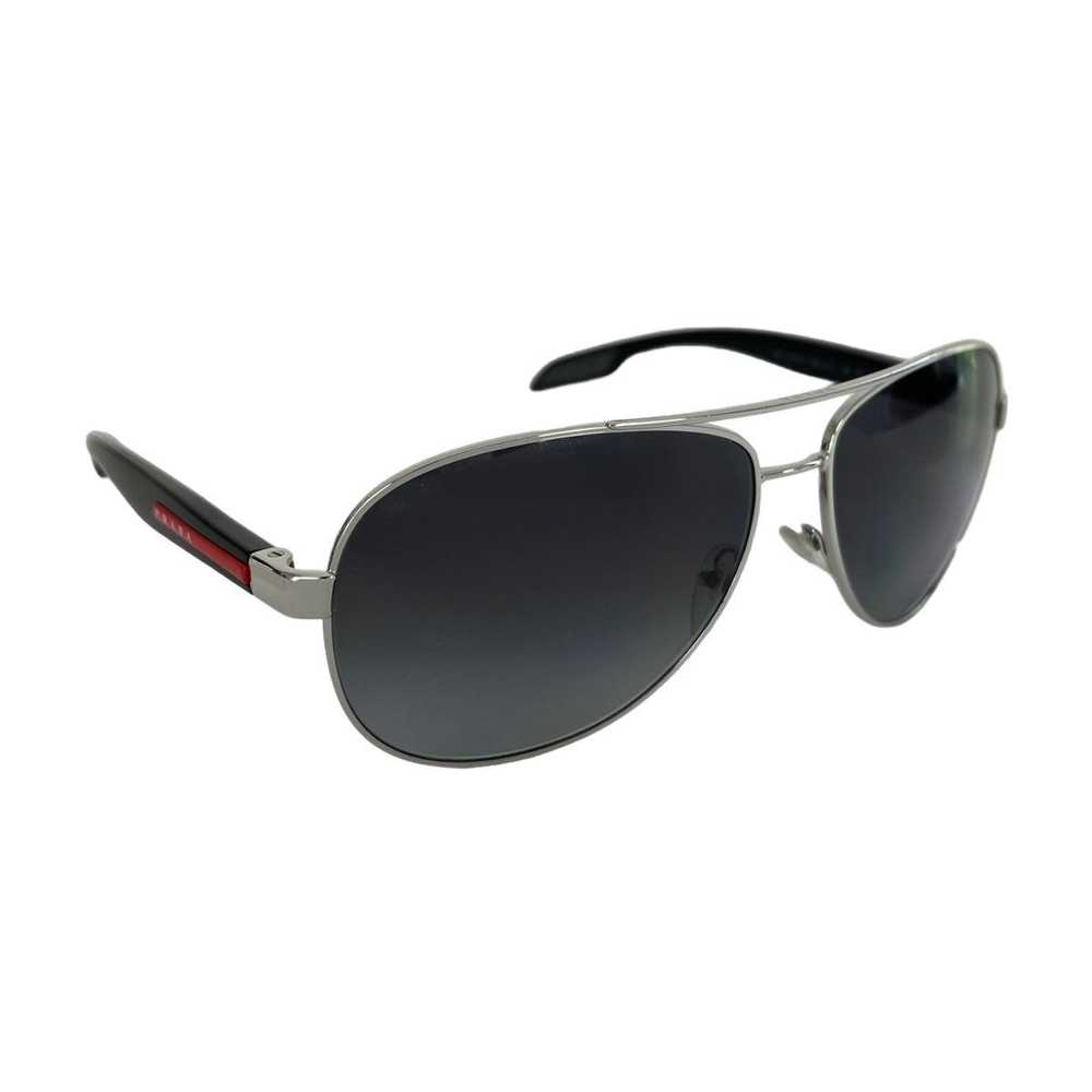 Prada Prada Linea Rossa Aviator Sunglasses - image 1