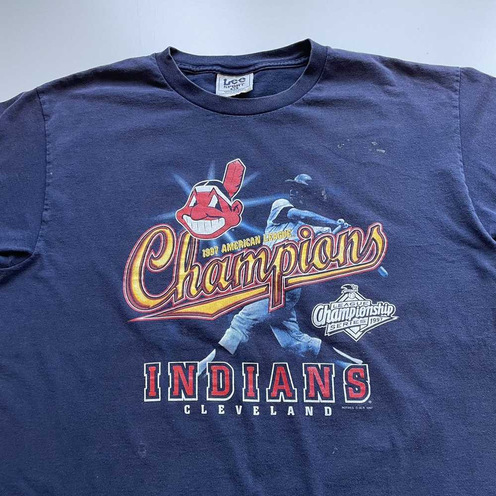 MLB × Streetwear × Vintage Vintage 1997 Cleveland… - image 2