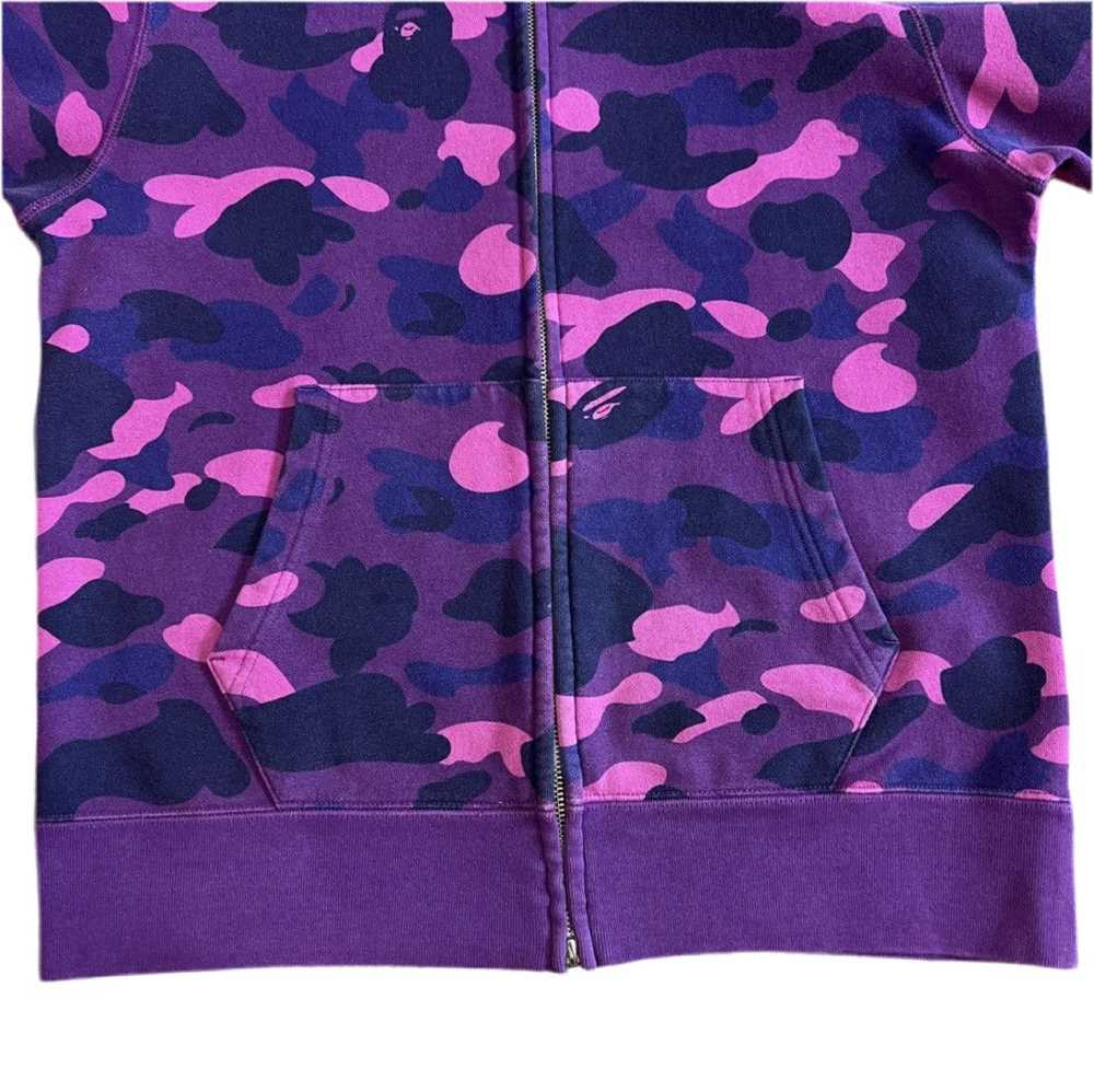 Bape Color Camo Tiger Full Zip Hoodie - image 10