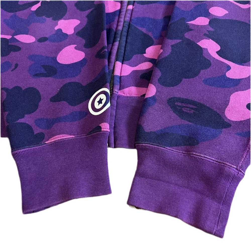 Bape Color Camo Tiger Full Zip Hoodie - image 11