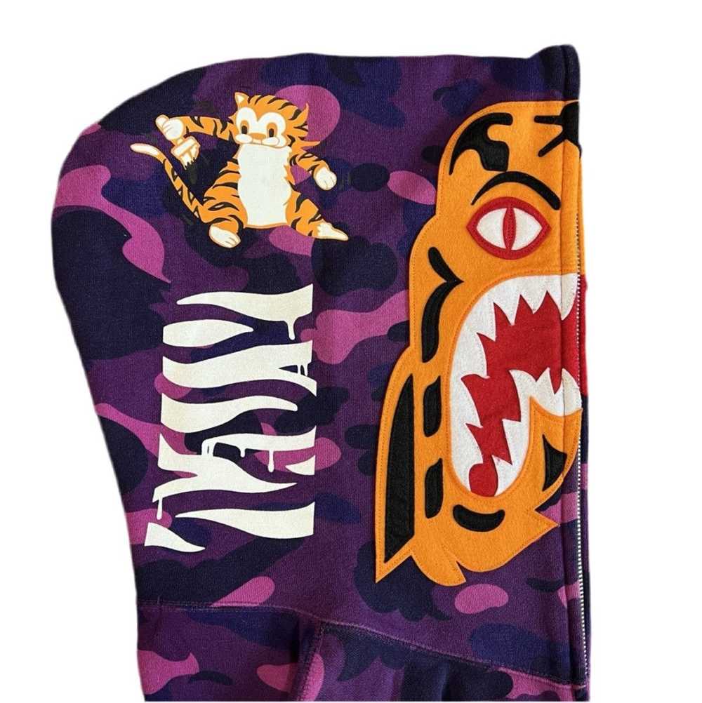 Bape Color Camo Tiger Full Zip Hoodie - image 4