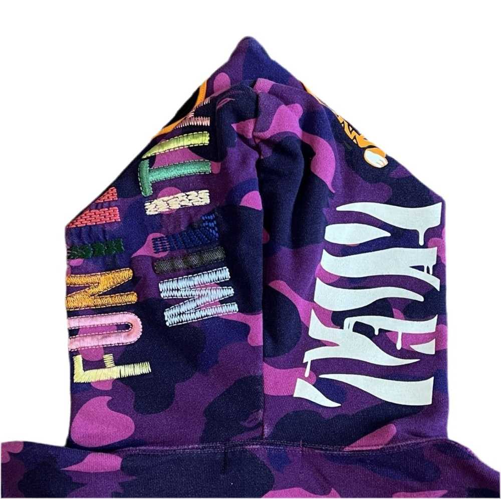 Bape Color Camo Tiger Full Zip Hoodie - image 7