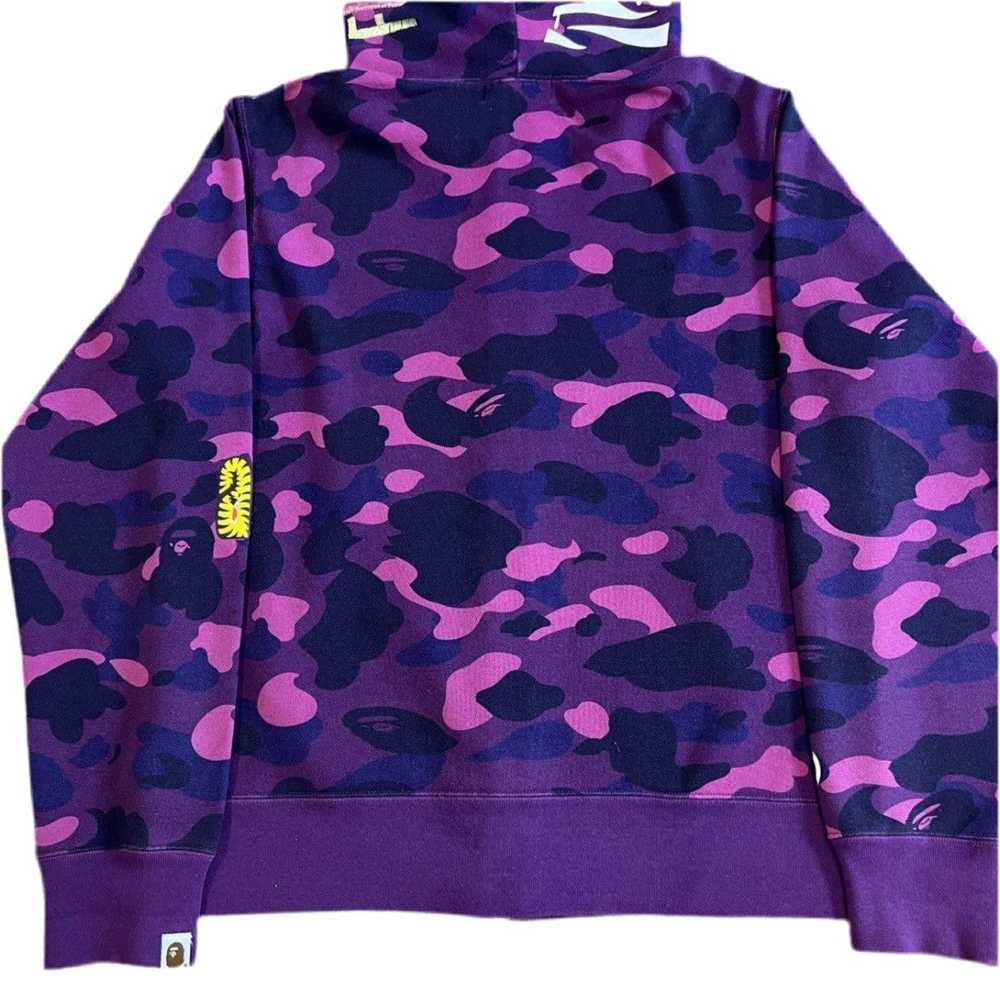 Bape Color Camo Tiger Full Zip Hoodie - image 9