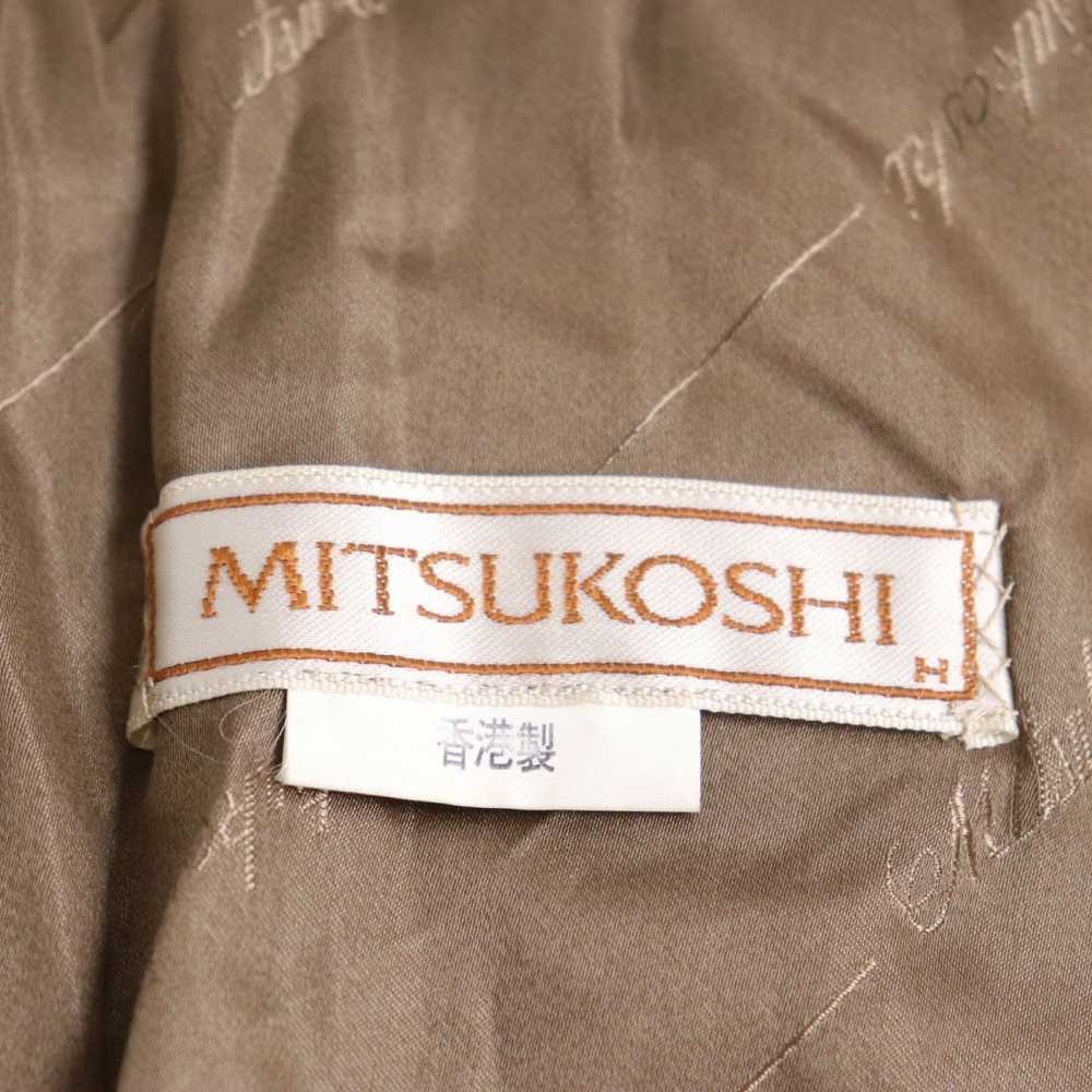 Other Other Mitsukoshi Mink Fur Shawl with Embroi… - image 5