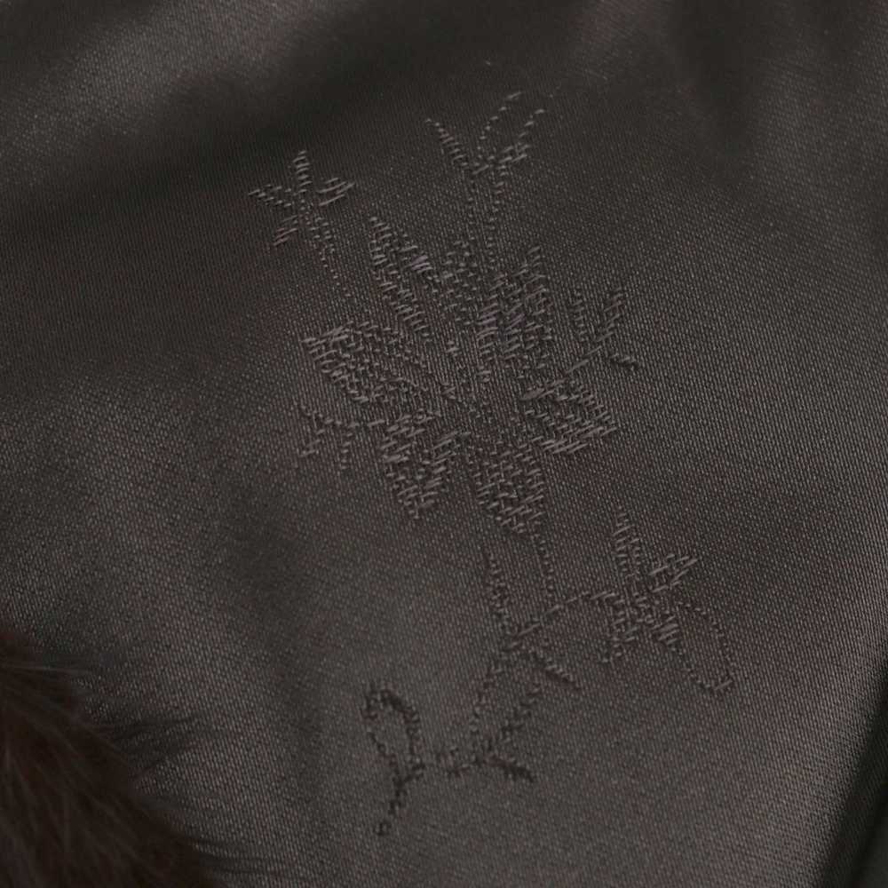 Other Other Mink Fur Shawl with Floral Embroidery… - image 5