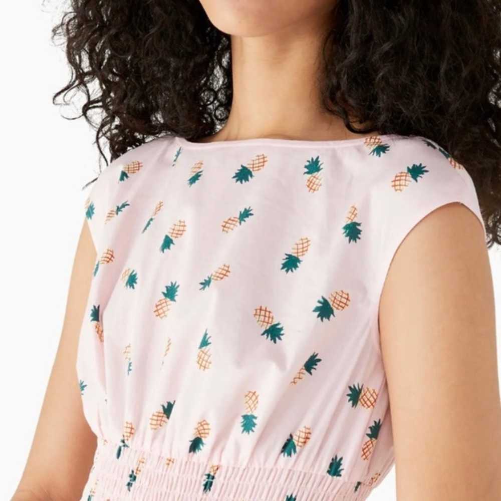 NWOT kate spade size L pineapple blaire dress - image 3