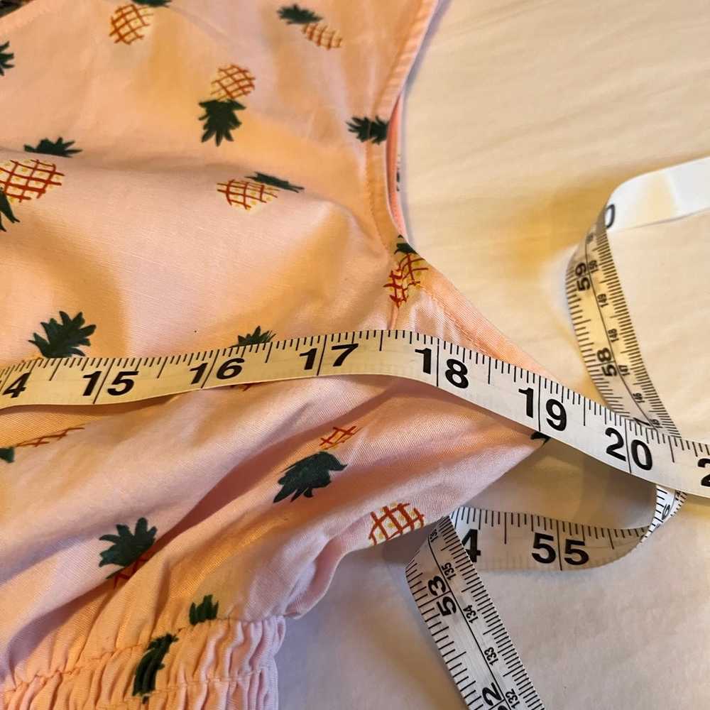 NWOT kate spade size L pineapple blaire dress - image 9