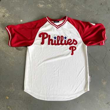 NWT Philadelphia high quality Phillies Majestic 2008 World Series Kids Medium Jersey