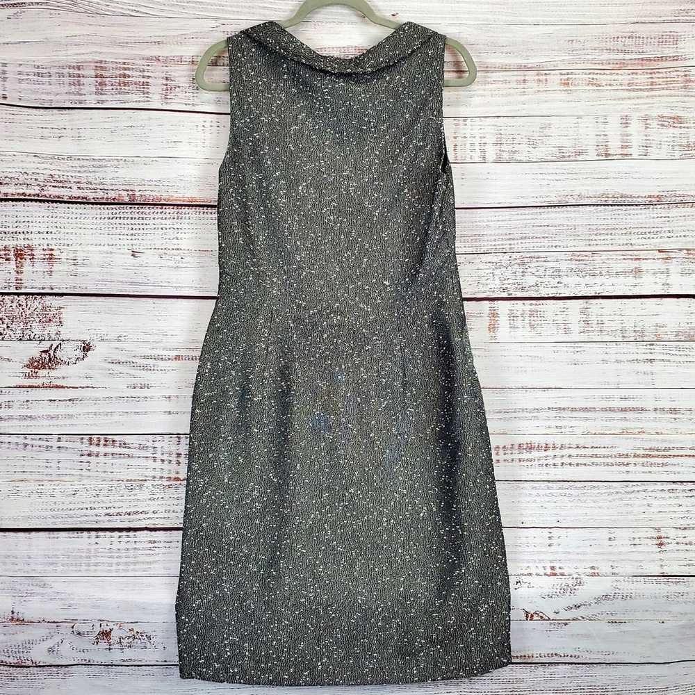 Zac Posen Gray Praire Wind/Black Tweed Sleeveless… - image 2