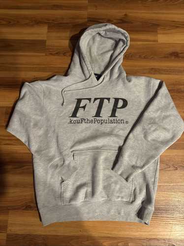 FTP Hooded Bear store Tee Grey Size: Small