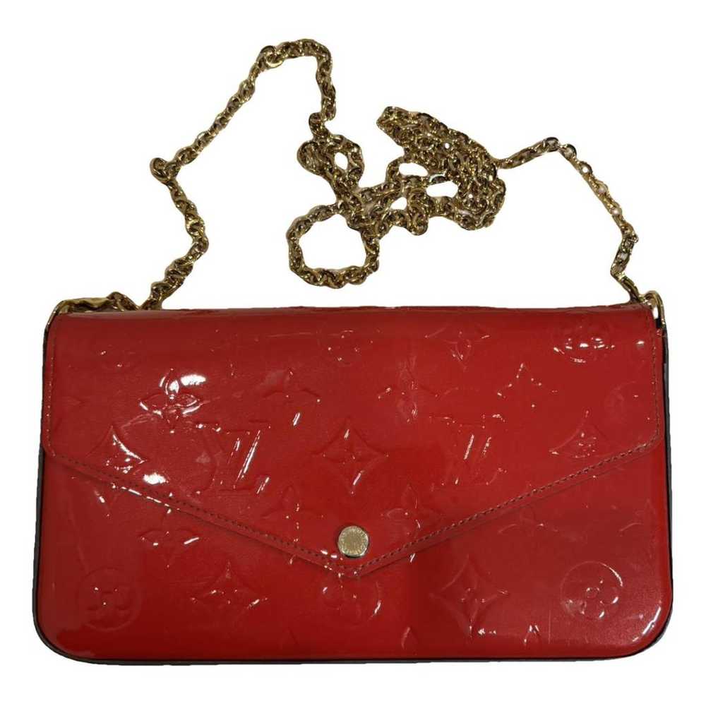 Louis Vuitton Félicie patent leather clutch bag - image 1