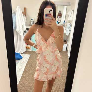 Lovers + Friends Floral Lace Mini Dress