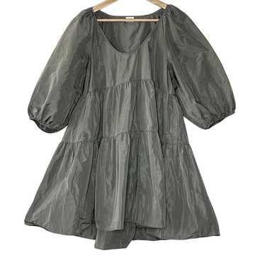 Aritzia Wilfred Fantasy Taffeta Babydoll Dress Si… - image 1