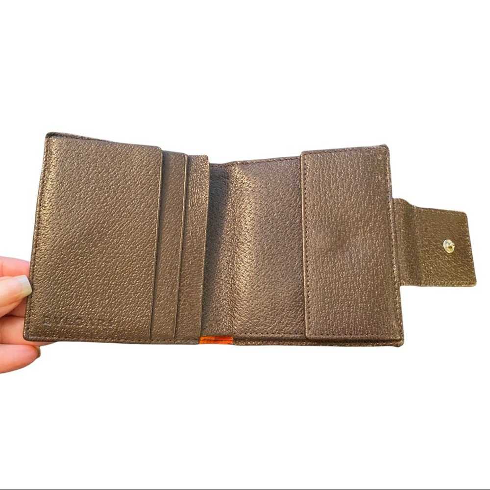 Bvlgari Bvlgari Brown Bifold Classic Snap Wallet … - image 4