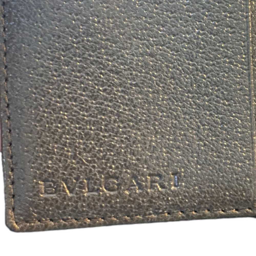 Bvlgari Bvlgari Brown Bifold Classic Snap Wallet … - image 8