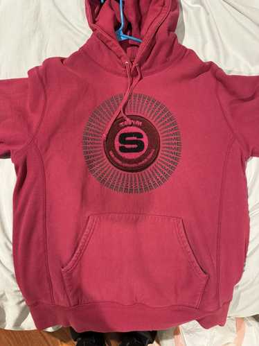 Supreme Supreme chenille applique hooded sweatshir